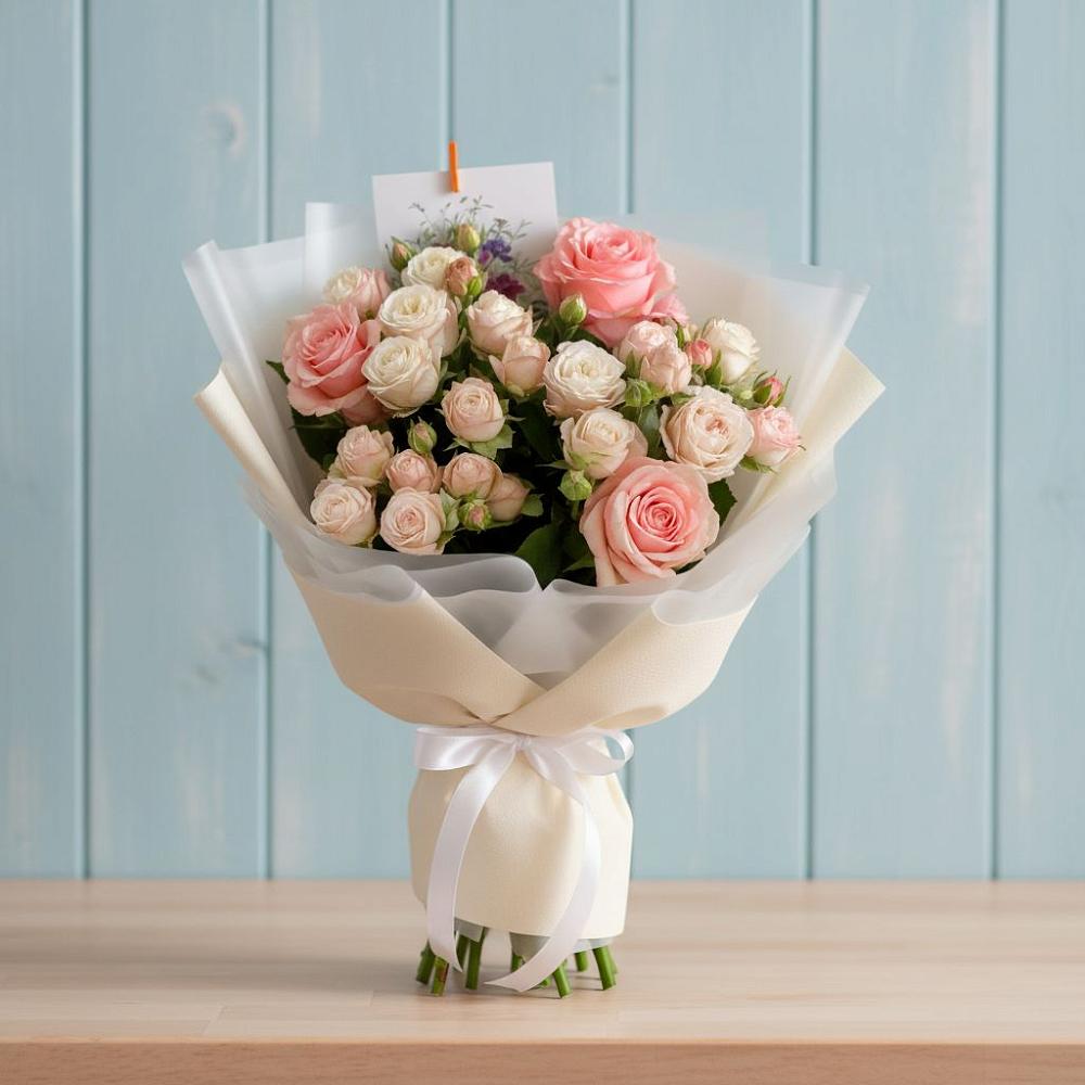 Букет голос любви в Саратове Букет цветов из: Розы в Саратове