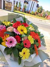 Букет цветов из:  Герберы #REPLACE_PRED# Саратове